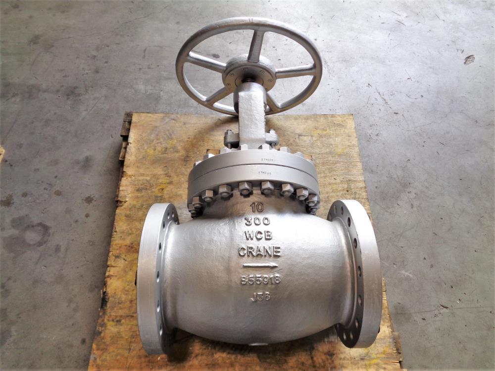 Crane 10" 300# WCB Globe Valve, Fig# 151 XU